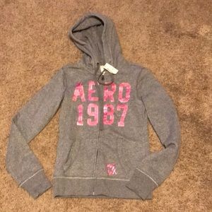 Women’s small Aeropostale zip up hoodie.